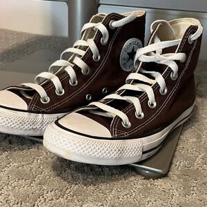 Converse Chuck Taylor High-Top Sneakers - Dark Brown